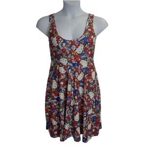 JAPANLA Hello Kitty 40th anniversary party‎ tank dress RARE S